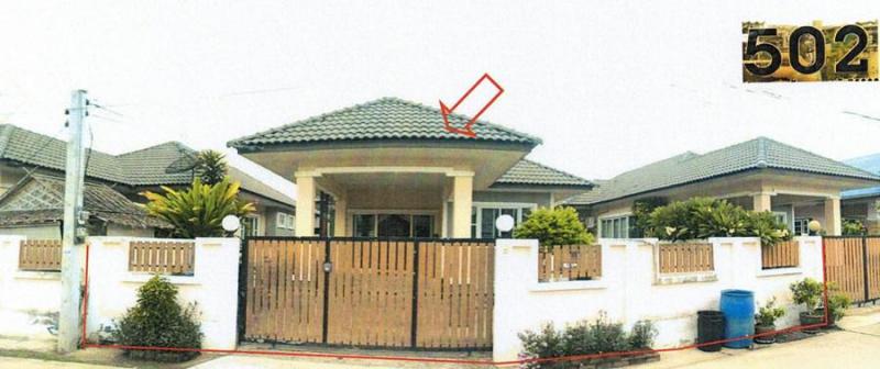 บ้านเดี่ยวหลุดจำนอง ธ.ธนาคารอาคารสงเคราะห์ ราชบุรี เมืองราชบุรี เจดีย์หัก